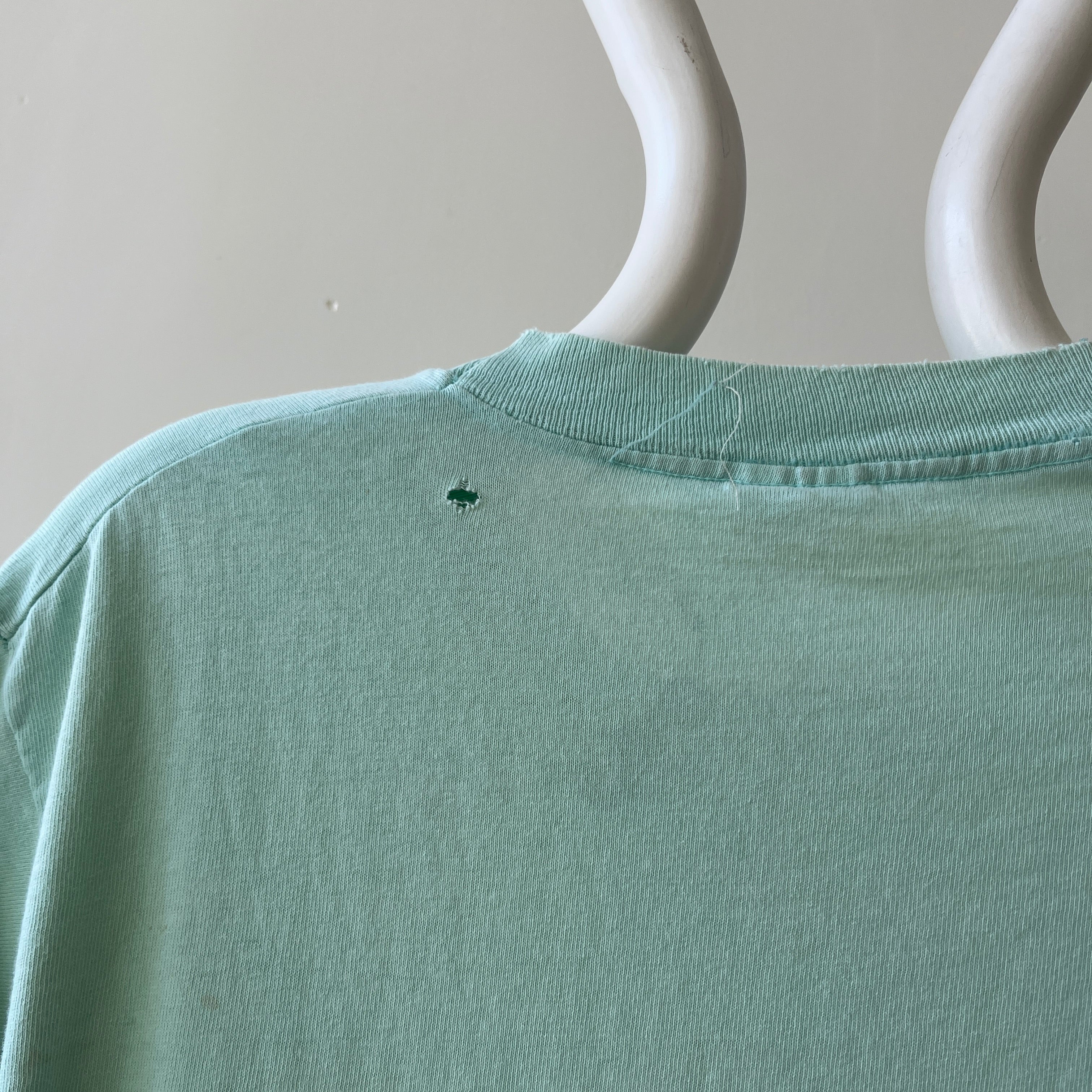 1980s Thrashed Blank T-Shirt - Dumpster Chic QL Alert