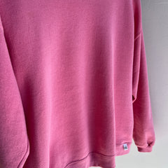 1990/2000s Deep Pastel Pink Russell Brand Sweatshirt