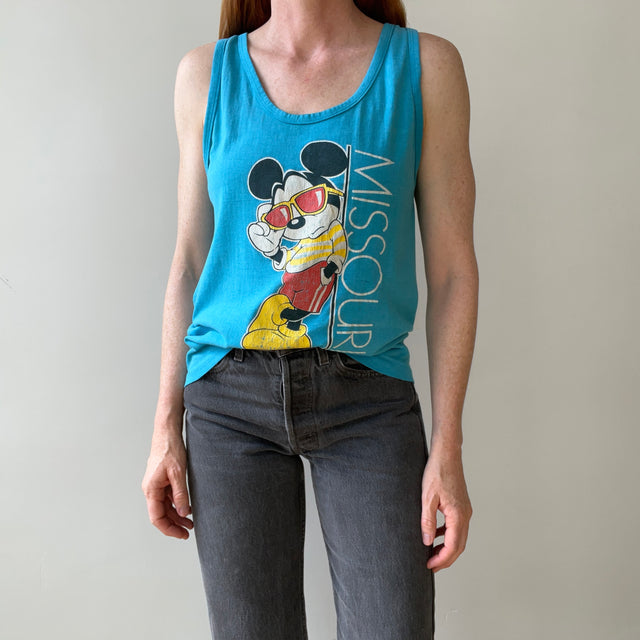 1980s Mickey Mouse Missouri Tank Top