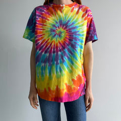 1980/90s Tie Dye T-Shirt - Perfectly Tattered