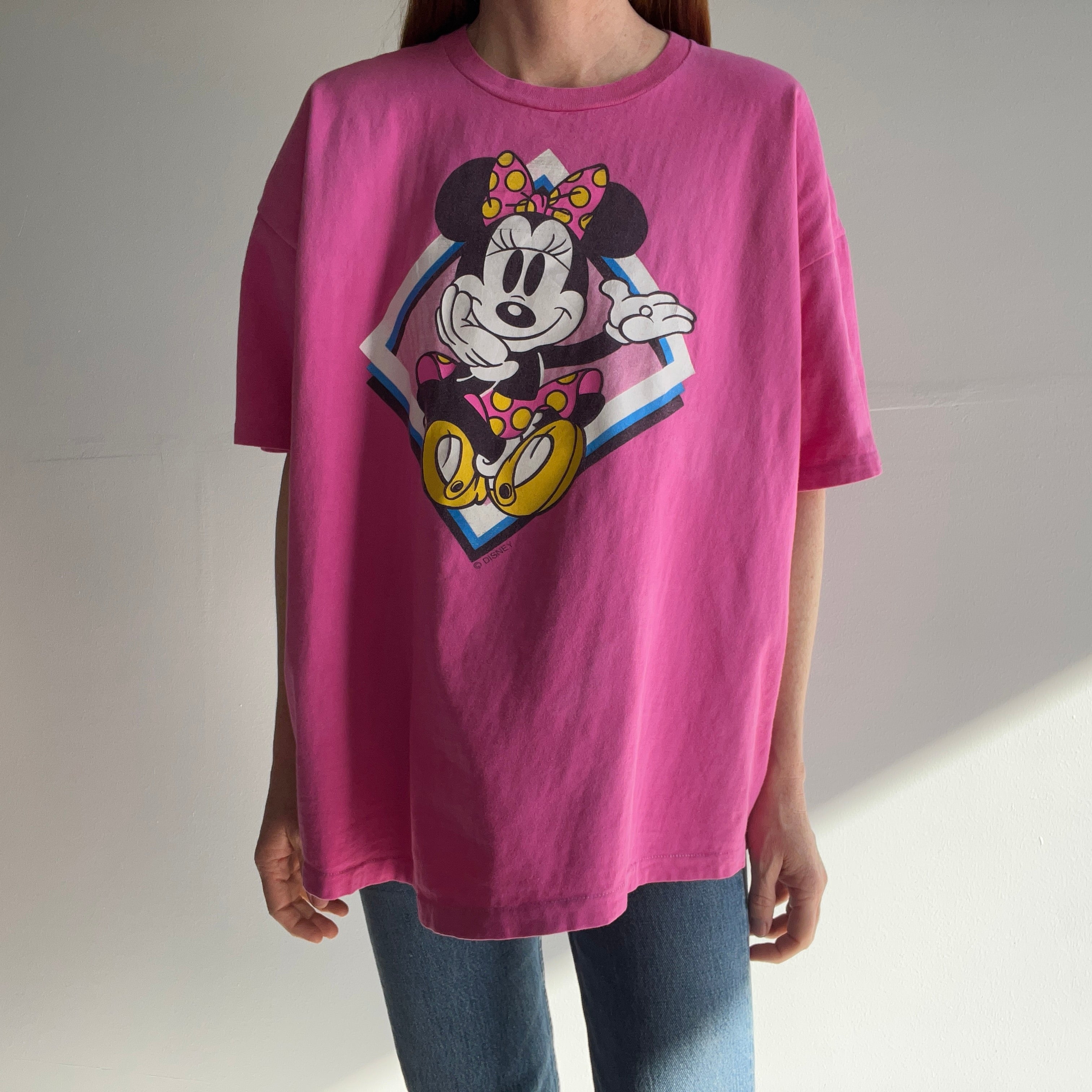 1980s Minnie Mouse Single Stitch Cotton T-Shirt