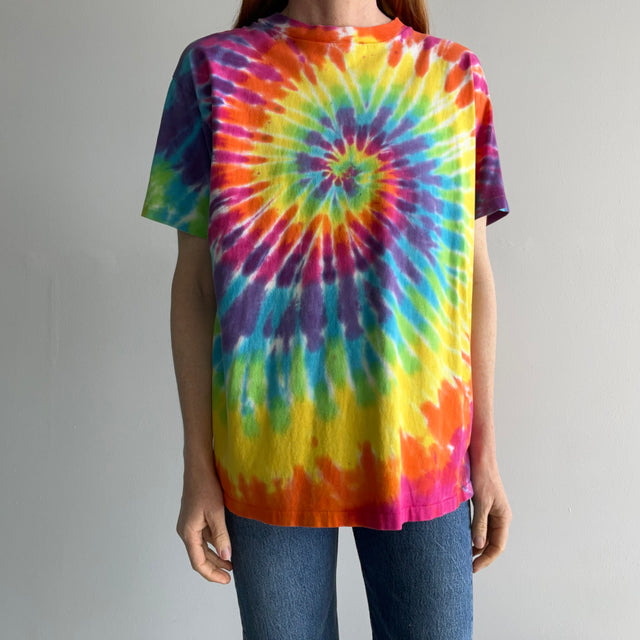 1980/90s Tie Dye T-Shirt - Perfectly Tattered