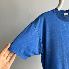 2000s Super Soft And SLouchy Blank Blue Pocket T-Shirt