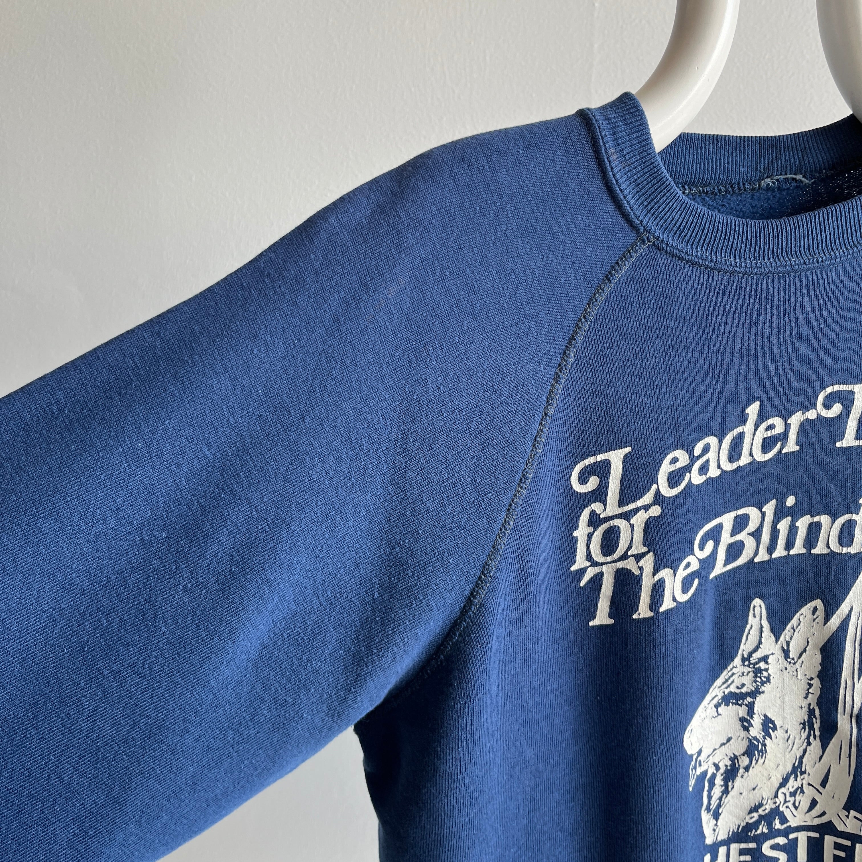 1980s Leader Dogs for the Blind Rochester, MI Sweatshirt - OMG