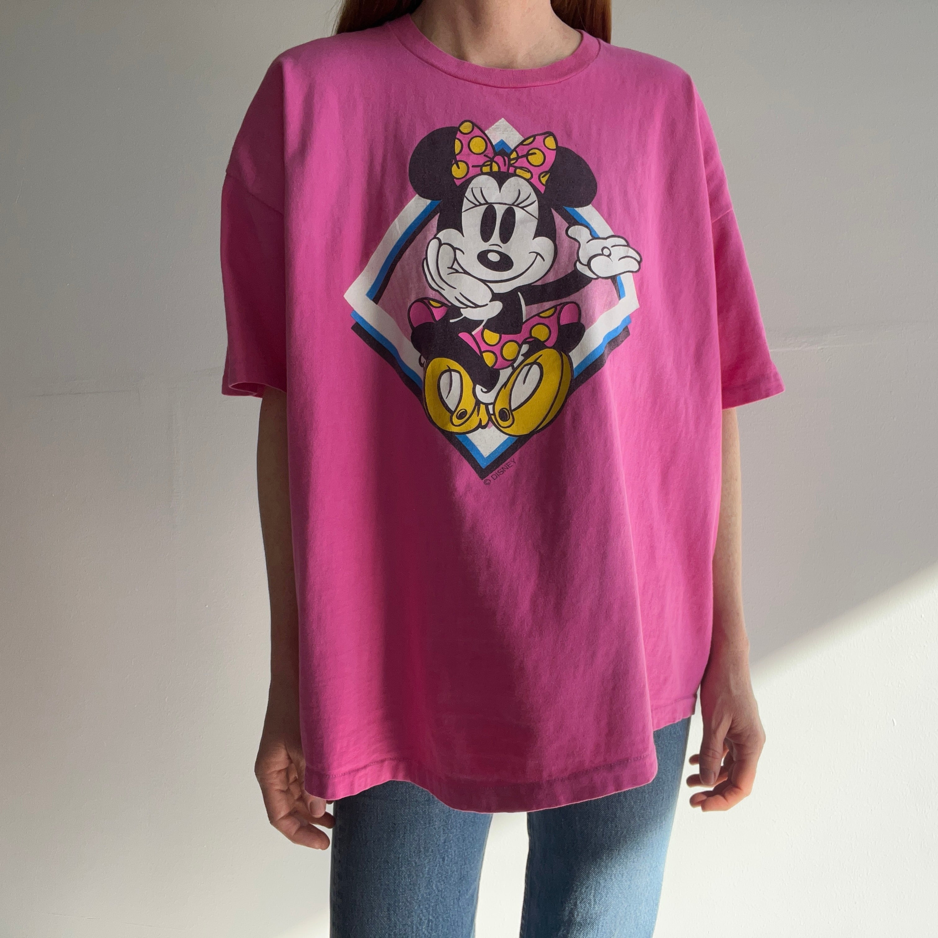 1980s Minnie Mouse Single Stitch Cotton T-Shirt