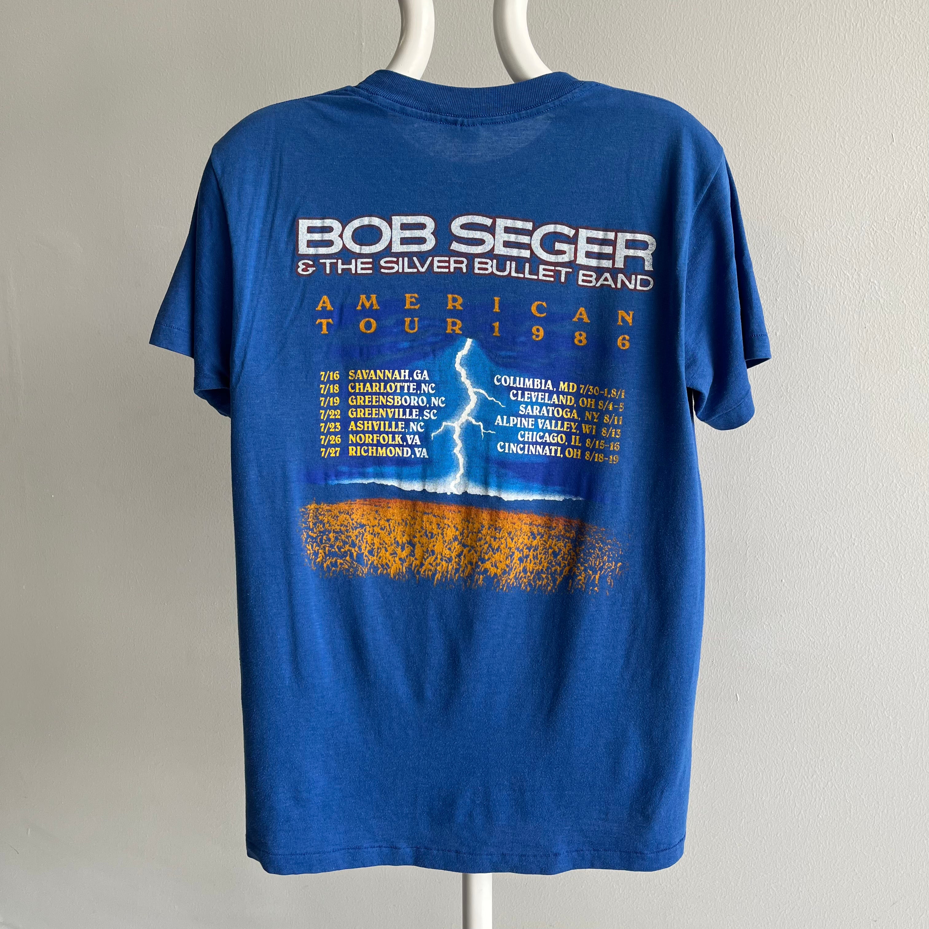 1986 Bob Seger and The Silver Bullet Band T-Shirt