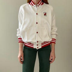 1980s Illinois State Snap Front Baseball Jacket/Sweatshirt