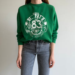 1983 Rolla, Missouri St. Pat's 75th Anniversary Paint Stained Sweatshirt by Russell Brand