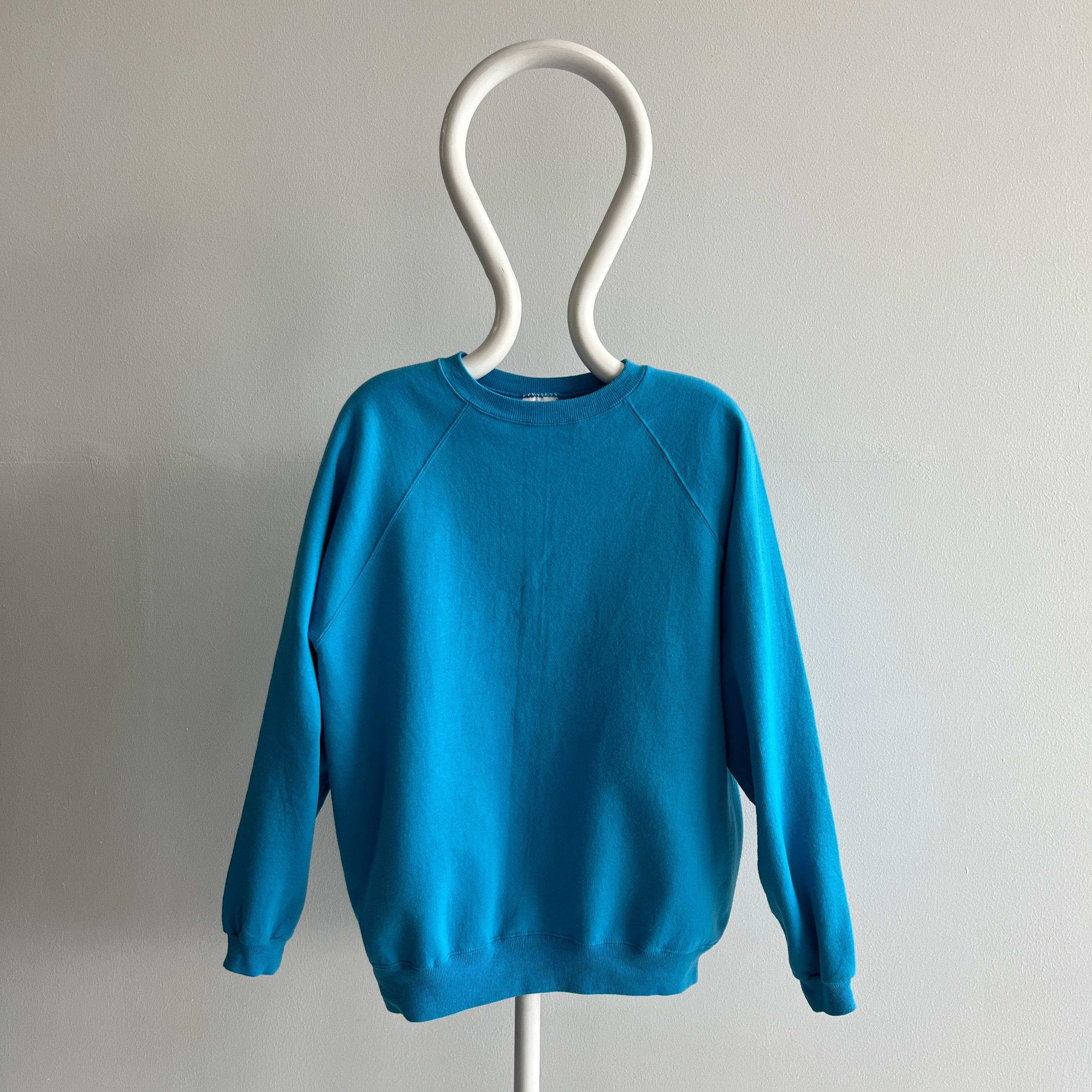 1990s Kingman Turquoise Colored HHW Sweatshirt