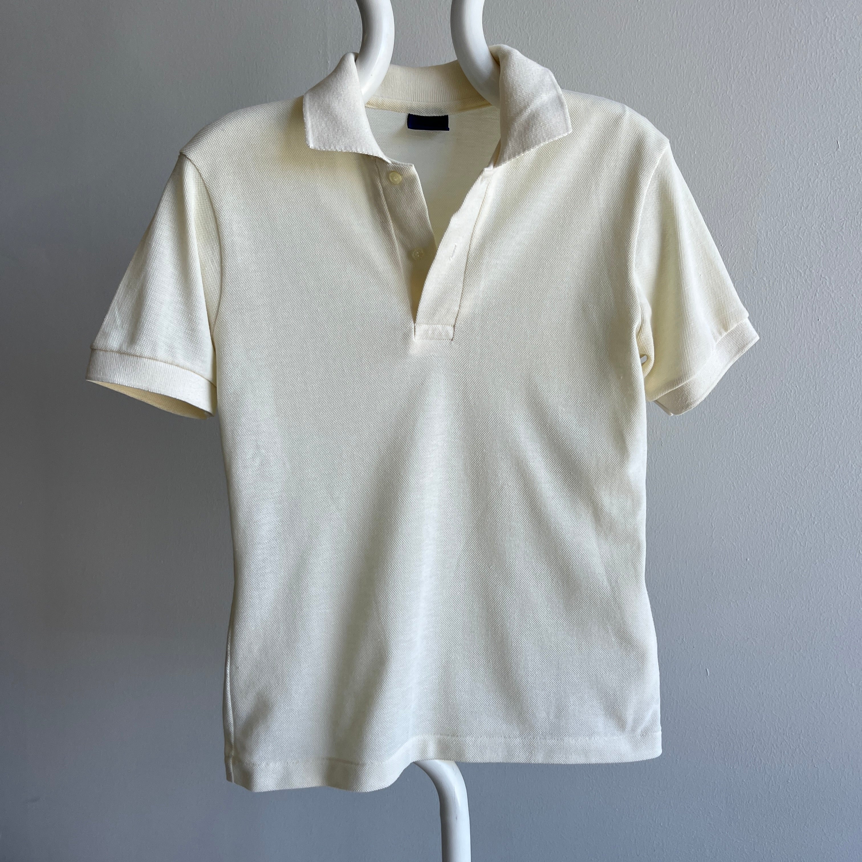 1980s Natural Polo Shirt - Great Shape