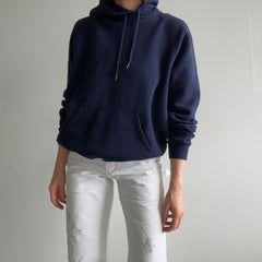 1980s Bassett Walker Navy Hoodie - Swoon