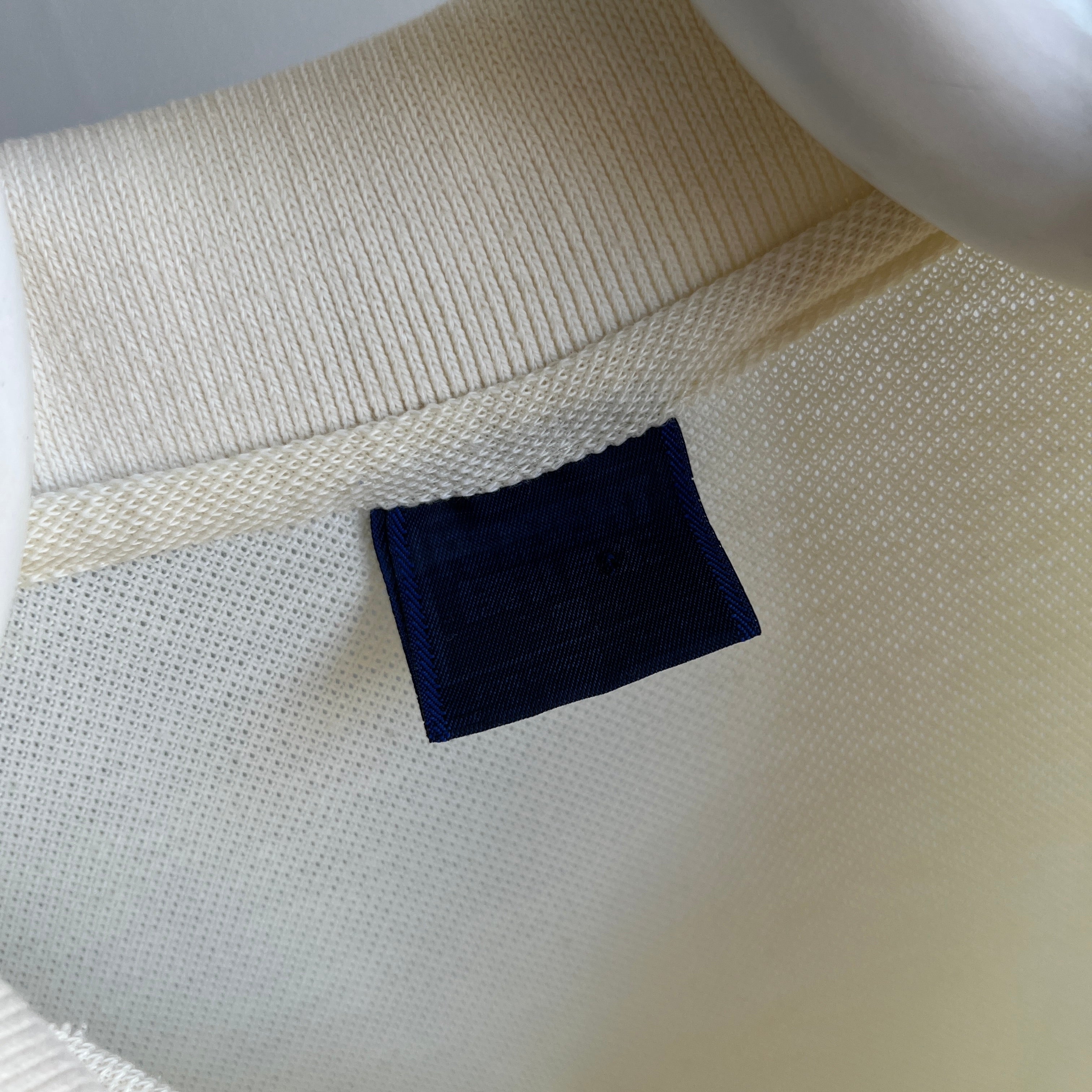 1980s Natural Polo Shirt - Great Shape