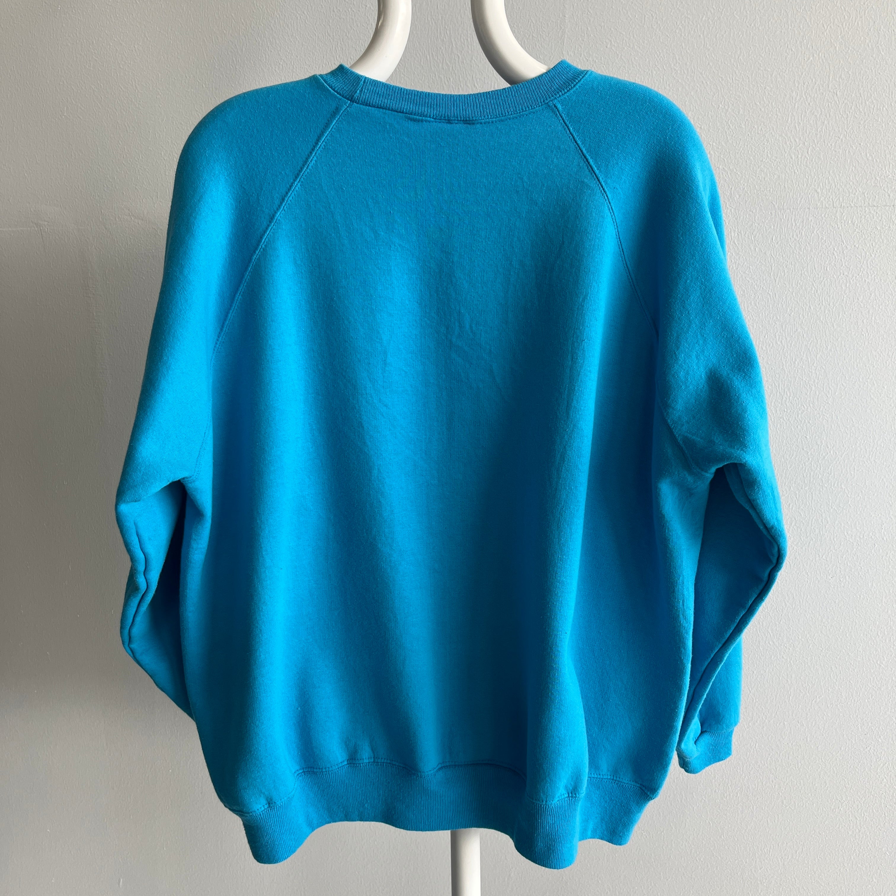 1990s Kingman Turquoise Colored HHW Sweatshirt