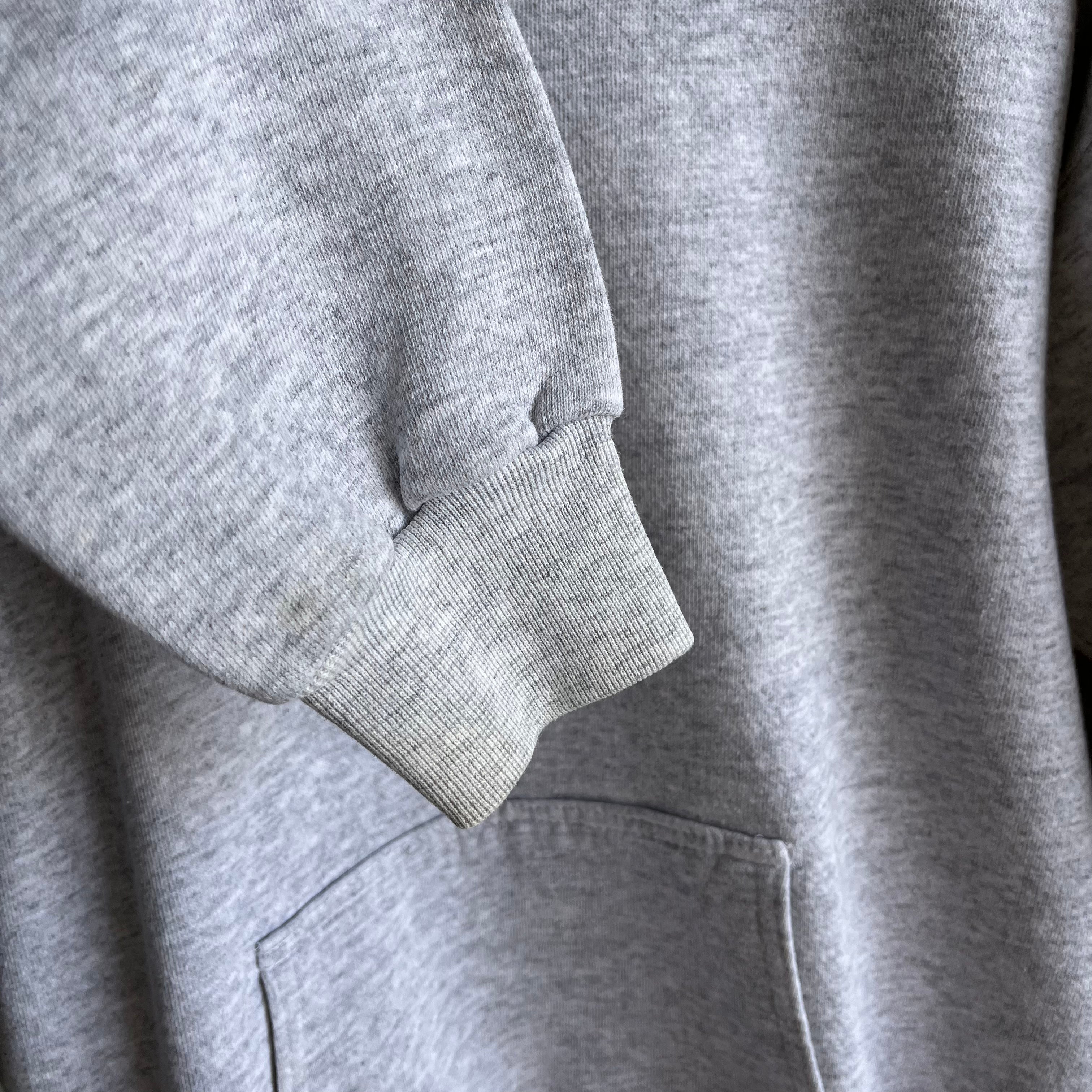 1980s Rad Light Gray Hoodie