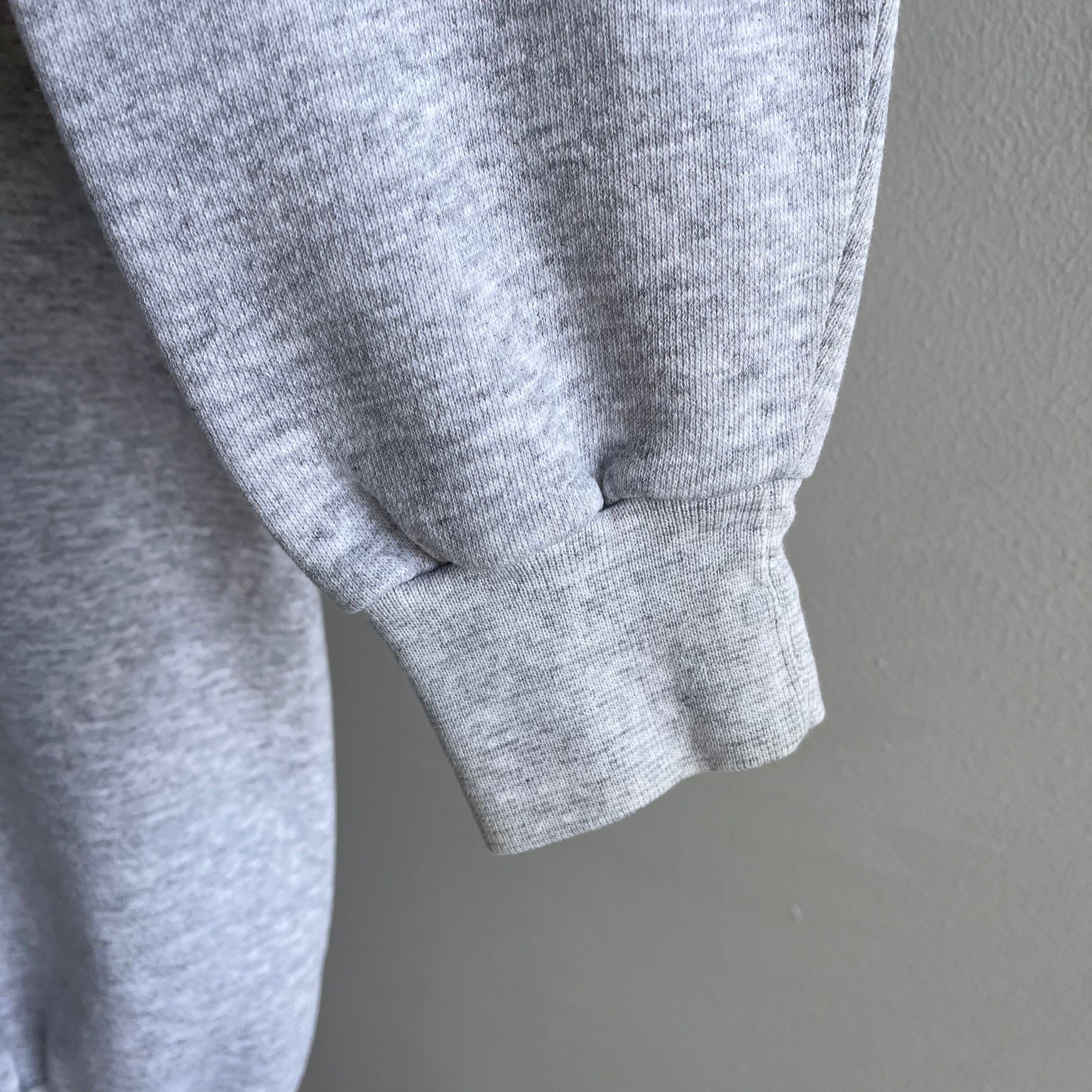 1980s Rad Light Gray Hoodie