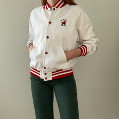 1980s Illinois State Snap Front Baseball Jacket/Sweatshirt