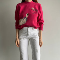 1980s DIY Goose Masterpiece Sweatshirt