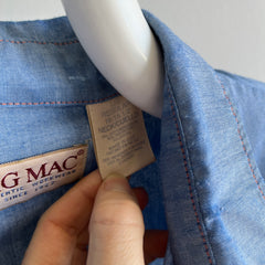 1990s Lightweight Denim Cowboy Shirt by Big Mac