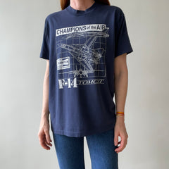 1980s/90s Champions Of The Air F-14 Tomcat T Shirt
