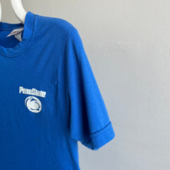 1990s Penn State Fitted T-Shirt with Big Sleeves