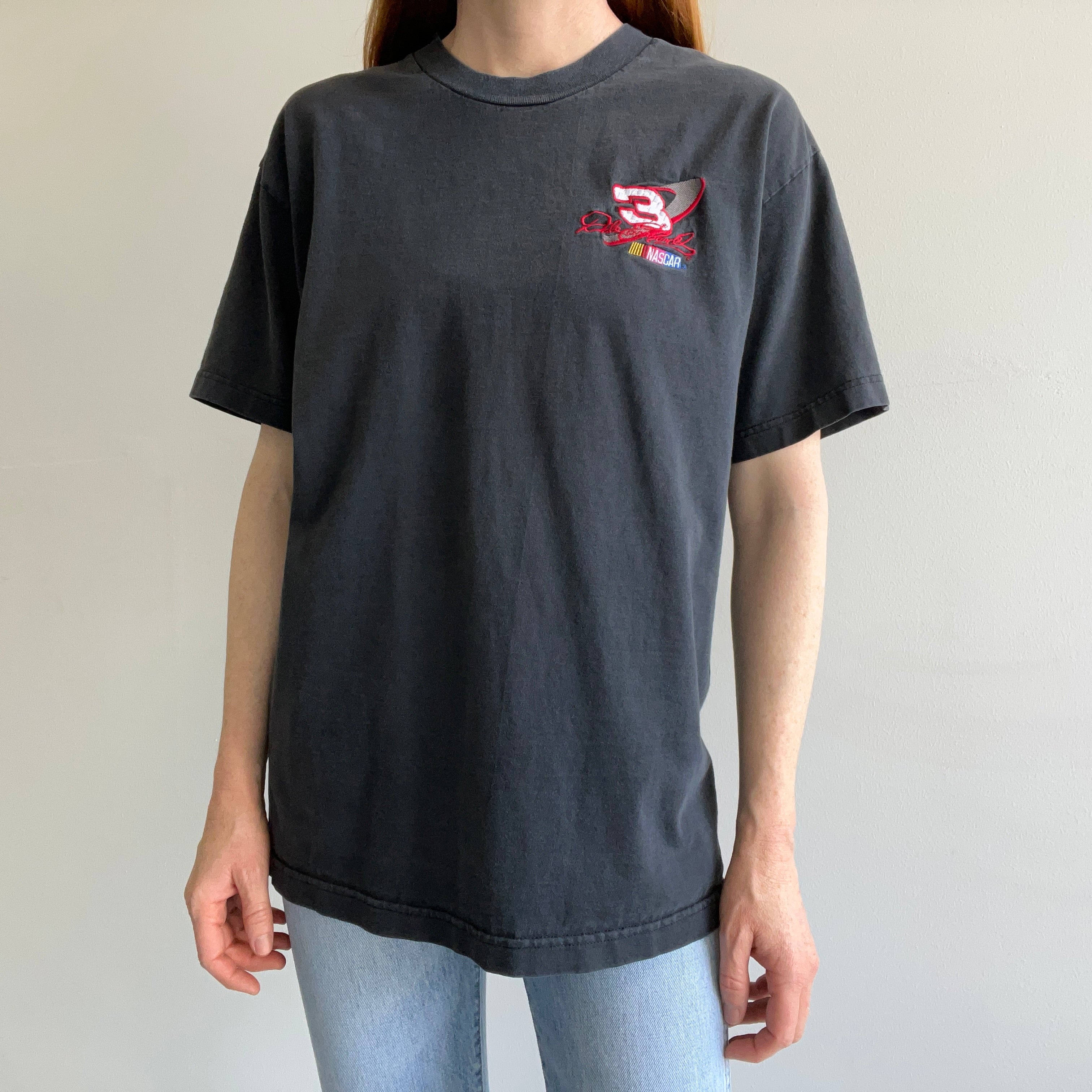 1990s Dale Earnhardt Boxy Faded Cotton T-Shirt