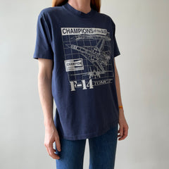 1980s/90s Champions Of The Air F-14 Tomcat T Shirt
