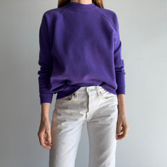 1990s Purple HHW Raglan Sweatshirt