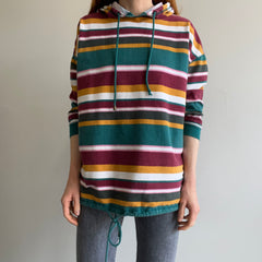 1990s Ooolala Striped Cotton Sweatshirt/Shirt by Gitano!!!