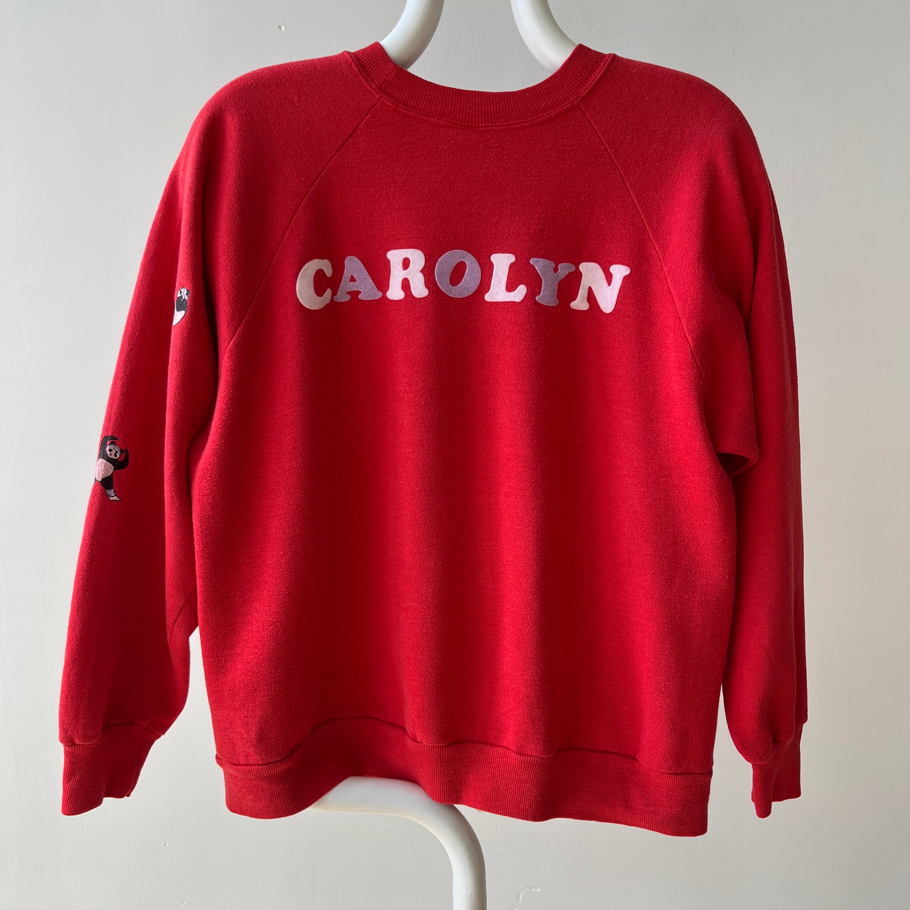 1980s Aerobics Panda Sweatshirt