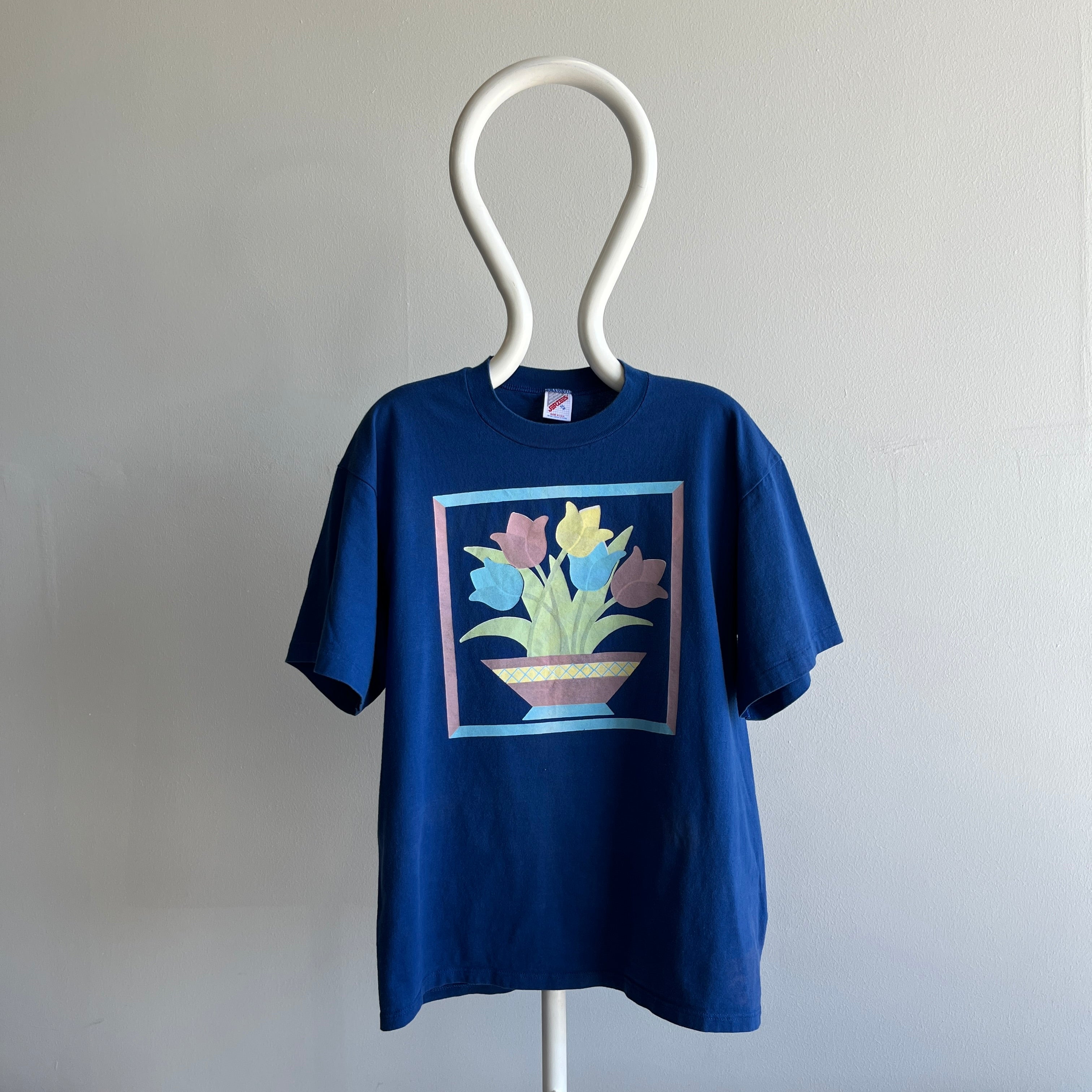 1980s Tulip T-Shirt by Jerzees