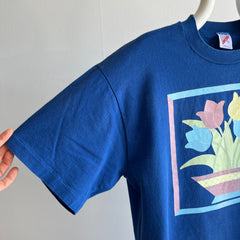 1980s Tulip T-Shirt by Jerzees