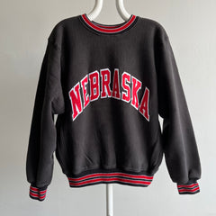 1980s Nebraska Reverse Weave Sweatshirt - Go Corn Huskers!