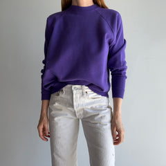 1990s Purple HHW Raglan Sweatshirt