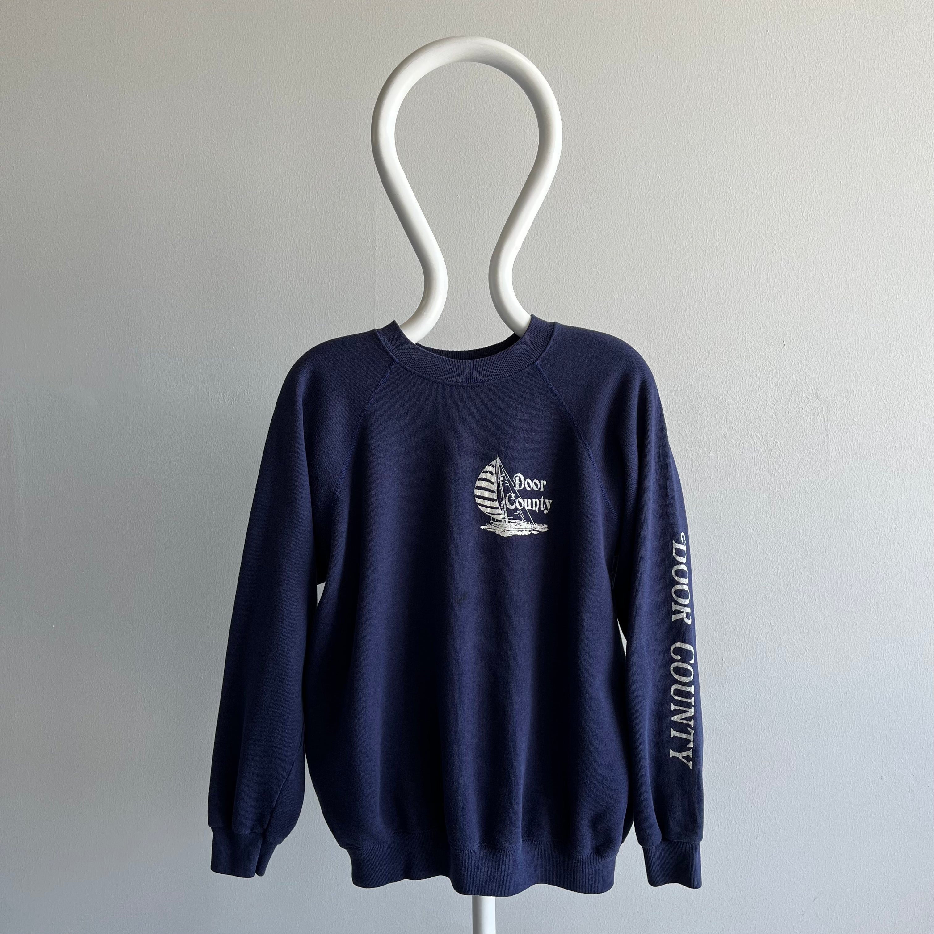 1980s Door County Raglan Sweatshirt