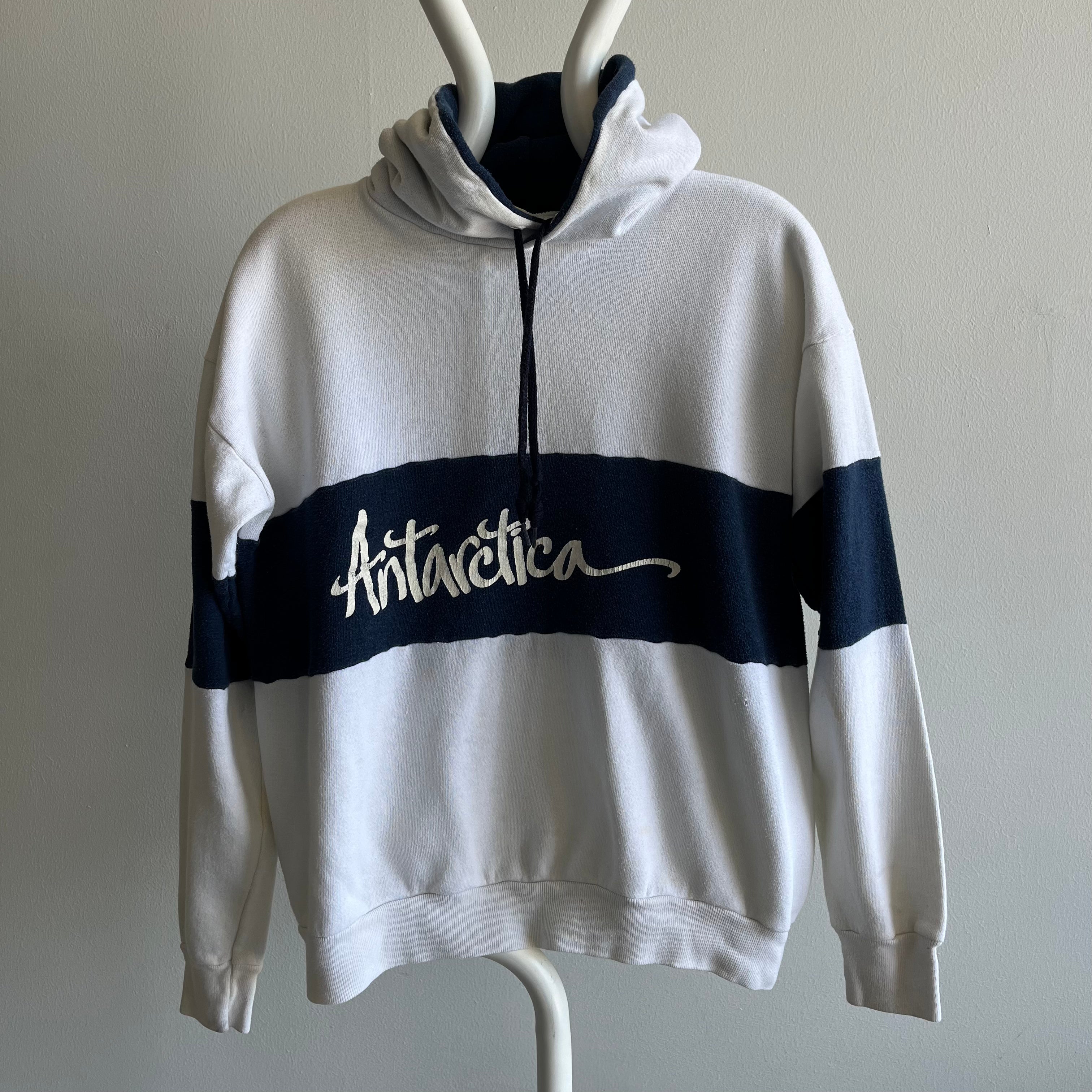 1980s Antartica Color Block Sweatshirt by Velva Sheen - WOW