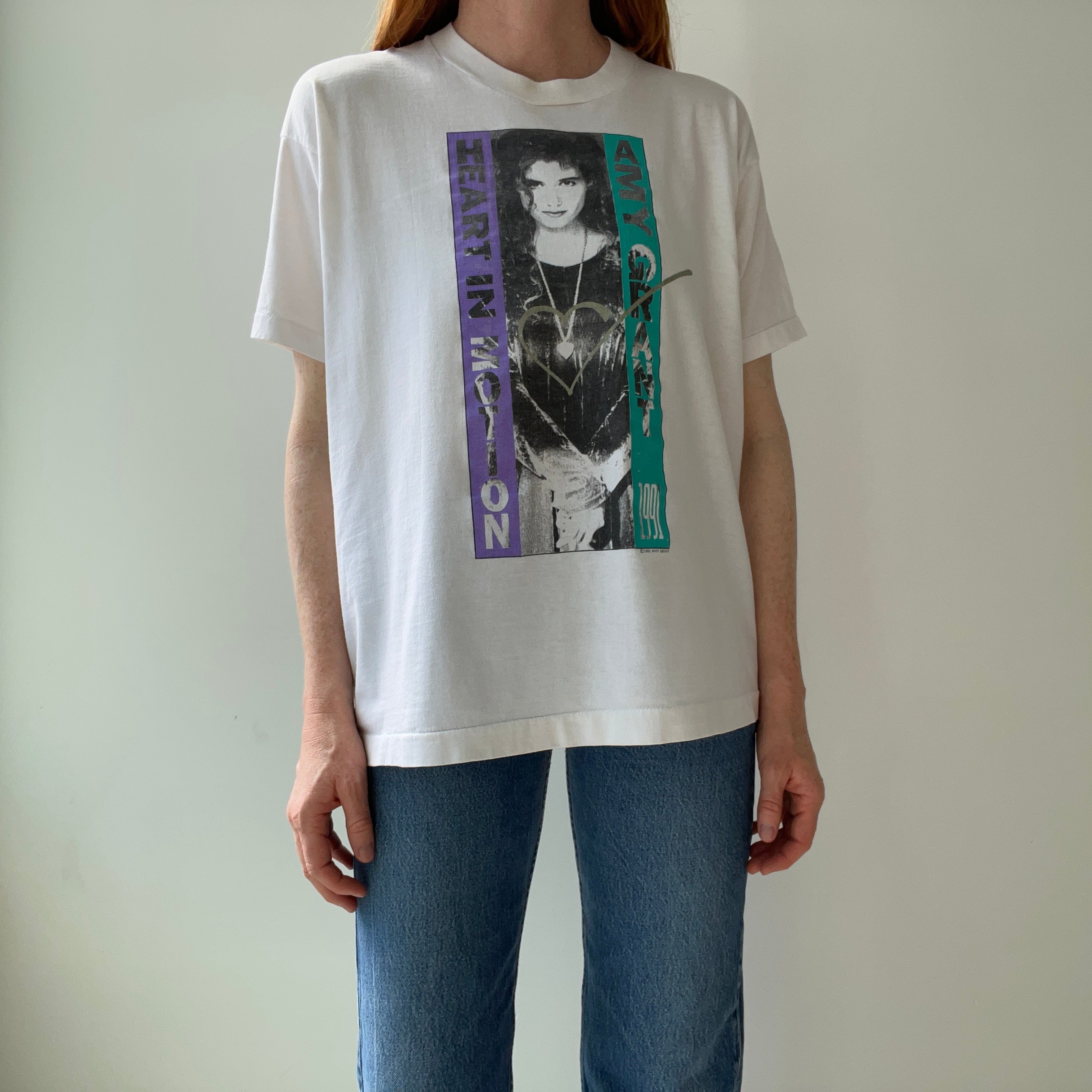 1991 Amy Grant Heart In Motion Tour T-Shirt