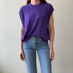 T-shirt teinté de peinture noire vierge des années 00