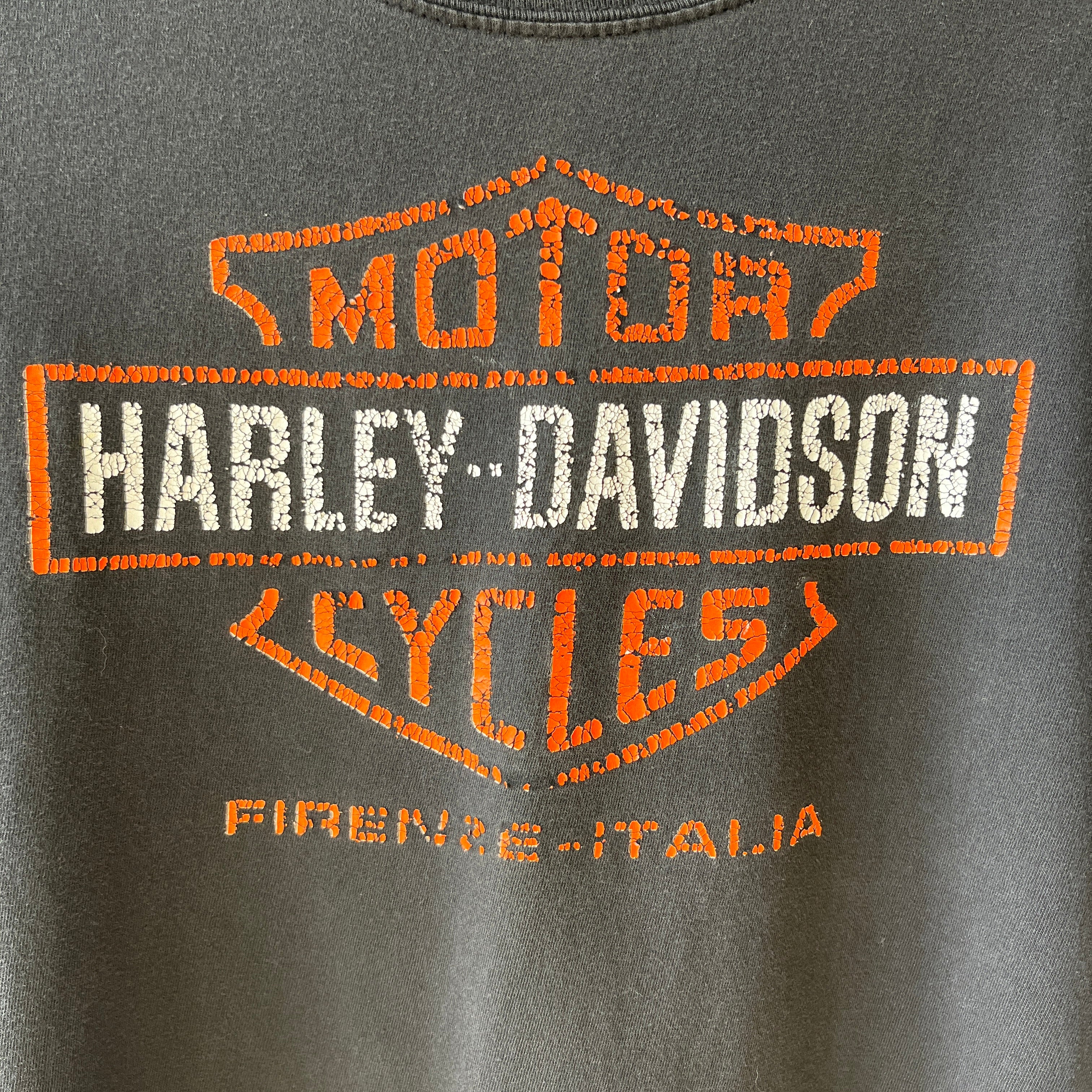 2000s Harley Davidson Firenze - Italia T Shirt - !!!!!