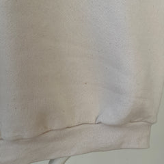 1980s Blank Natural/Off White Sweatshirt