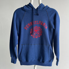 1970/80s University of Pennsylvania Pullover Hoodie by Artex - So Soft