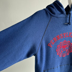 1970/80s University of Pennsylvania Pullover Hoodie by Artex - So Soft