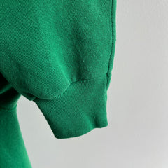 1990s Irish Spring Green Raglan Sweatshirt by Tultex