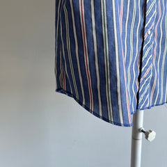 1980/90s Rustler Short Sleeve Striped Western Shirt