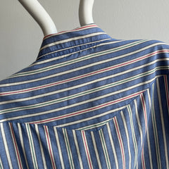 1980/90s Rustler Short Sleeve Striped Western Shirt