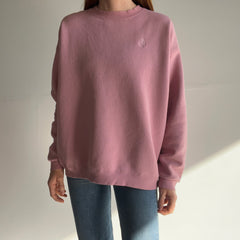 1980s Mauve/Aka Dusty Rose/Aka Bridal Party Dress Pink Sweatshirt