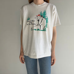 1980s Does a Bear Chip In The Woods T-Shirt