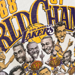 1987-88 Lakers World Champs Collectible T-Shirt