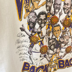 1987-88 Lakers World Champs Collectible T-Shirt