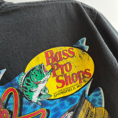 2000s NASCAR Dale Earnhardt Bass Pro Shops Front and Back T-Shirt