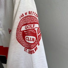 1970s Jerry Cole's Par or Better Golf Club St. Louis, MO Polo Shirt - WOAH